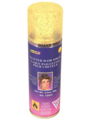 Gold Glitter Hairspray